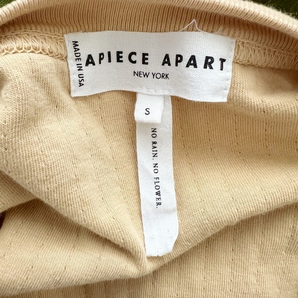 Apiece Apart Olimpio Sweatshirt Dijon Yellow Size S - Picture 7 of 9